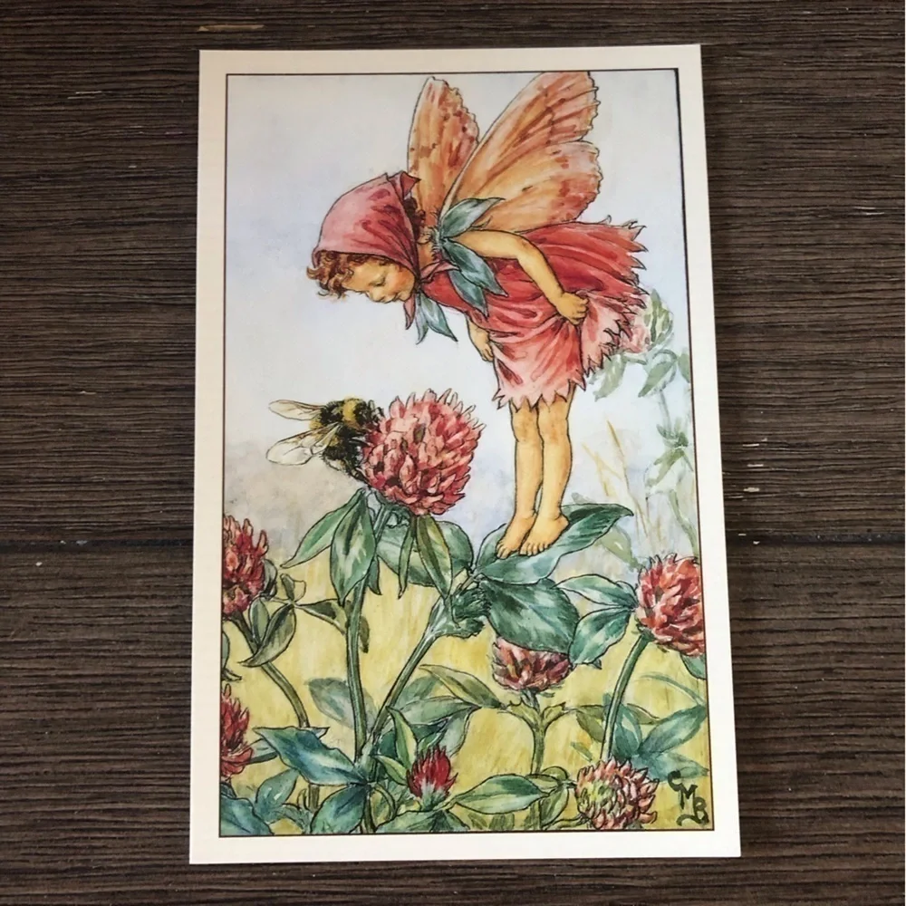 Garden Flower Fairies by: Cicely Mary Barker postcard set #18